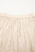 Bohemian Floral Lace Cascading Ruffle Tiered Asymmetrical Maxi Skirt